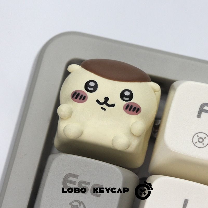 Chiikawaed Cute Anime Mechanic - Custom Keycaps review and price