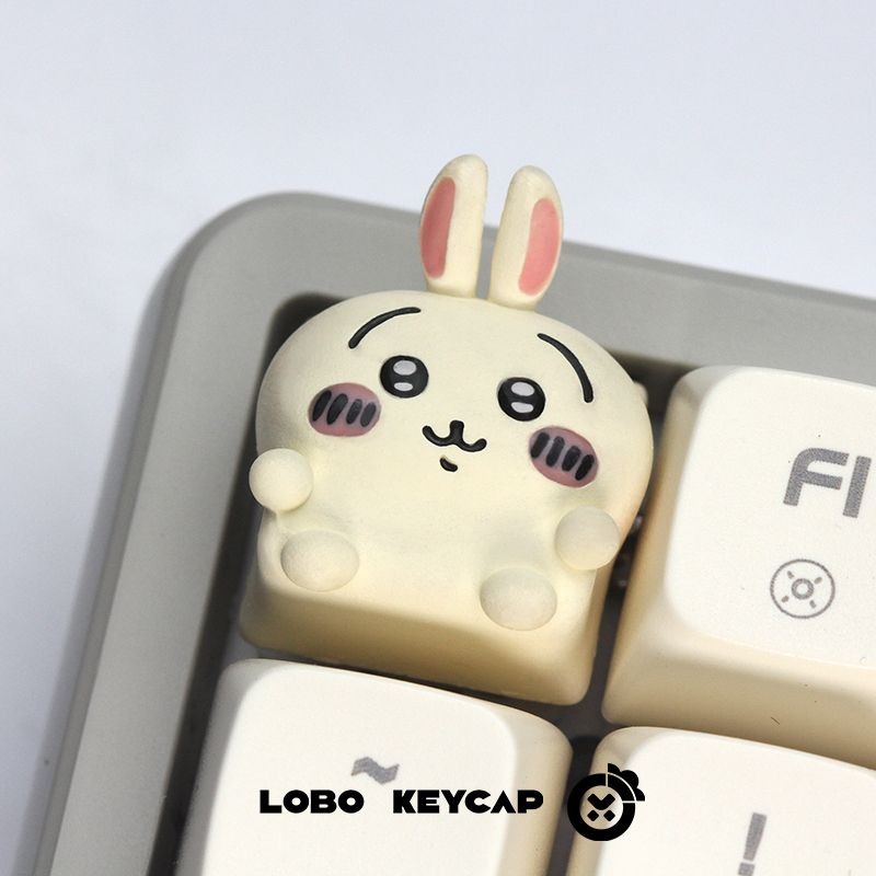 Chiikawaed Cute Anime Mechanic - Custom Keycaps review and price