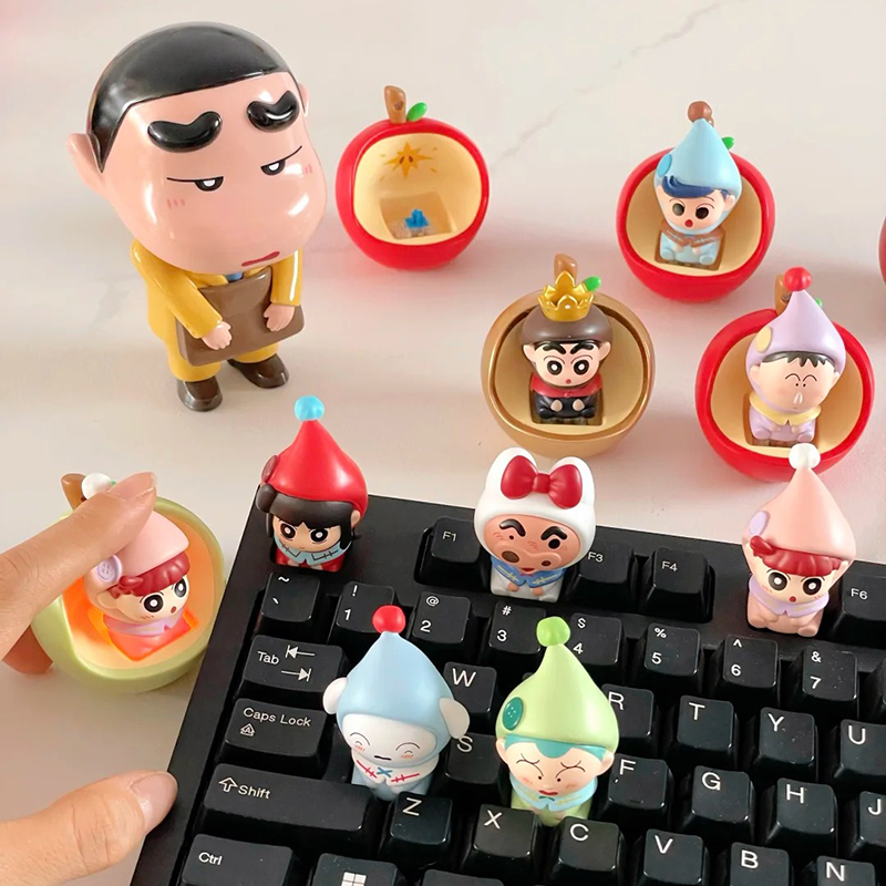 Kawaii Crayon Shinchan Dwarf F - Custom Keycaps review and price