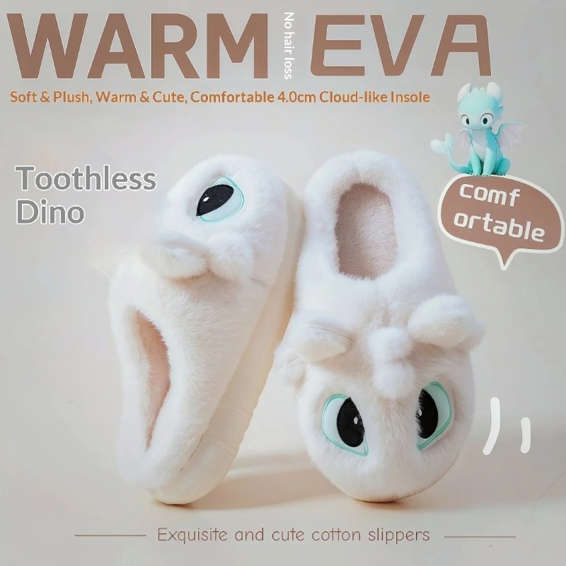 Cute Toothless Winter Slippers - Pc Gaming Dragon review and price