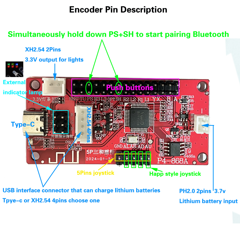Joystick Encoder PCB Board USB - Joystick Pc Gaming review and price