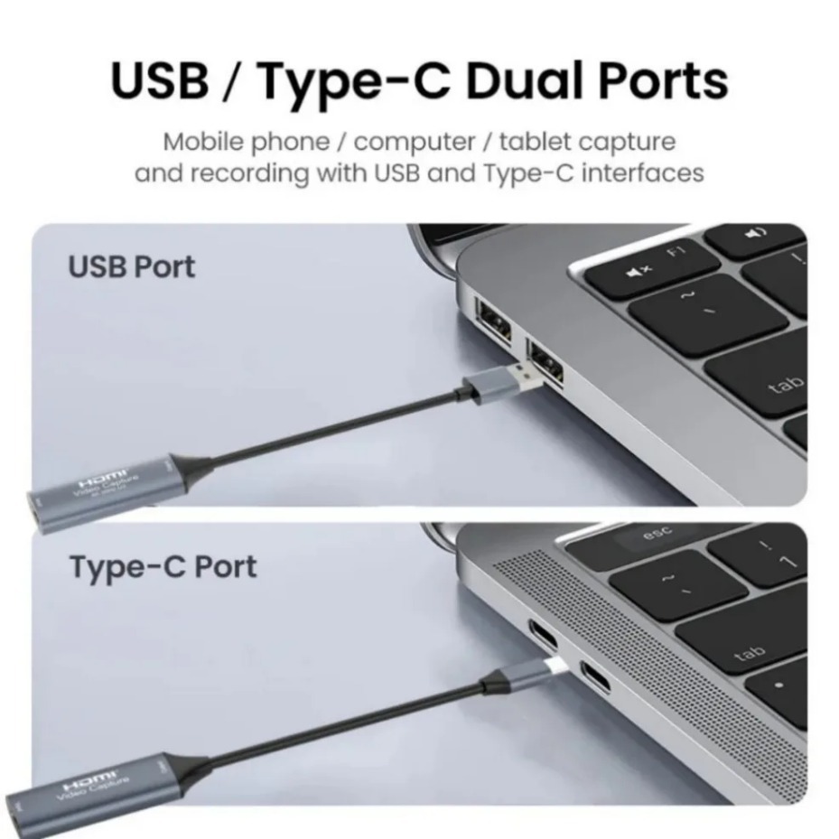 USB-C 2.0/3.0 HDMI Video Captu - Pc Gaming Game review and price