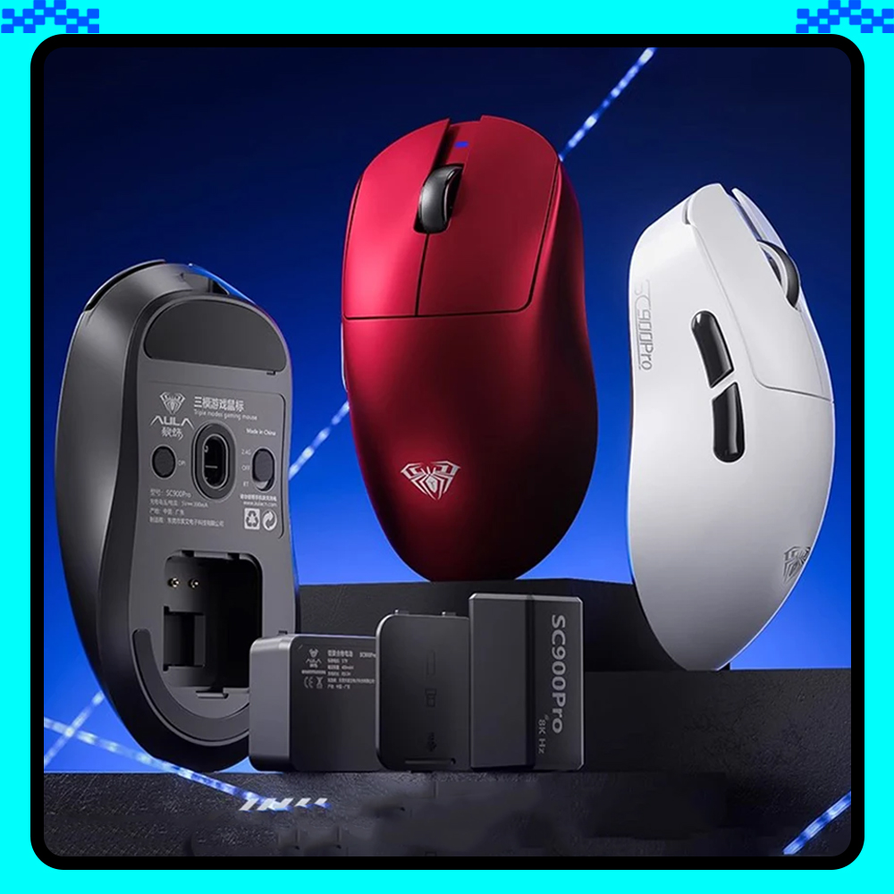 AULA SC900 Mouse Mouse Paw3950 - Wireless Gaming Mouse review and price