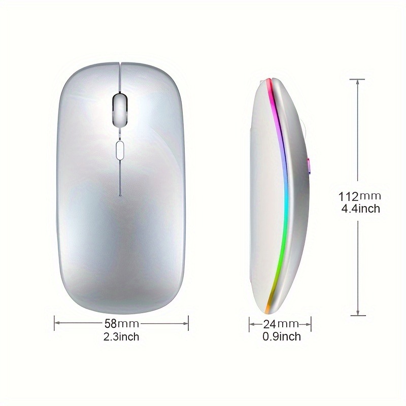 Wireless Mouse RGB Rechargeabl - Wireless Gaming Mouse review and price
