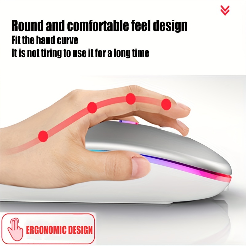 Wireless Mouse RGB Rechargeabl - Wireless Gaming Mouse review and price