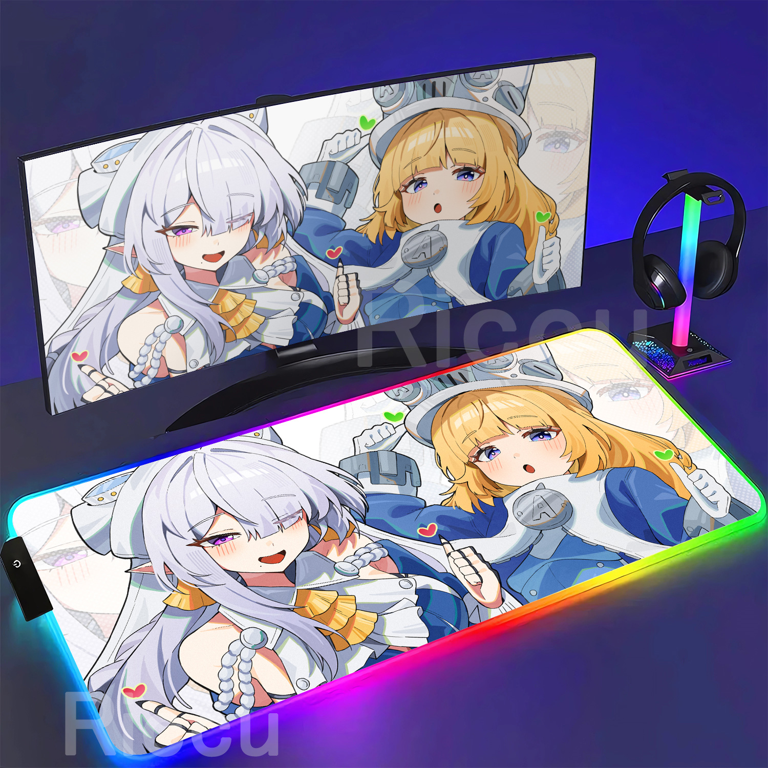 RGB Mouse Pad Velina Airgid Ze - Pc Gaming Zone review and price