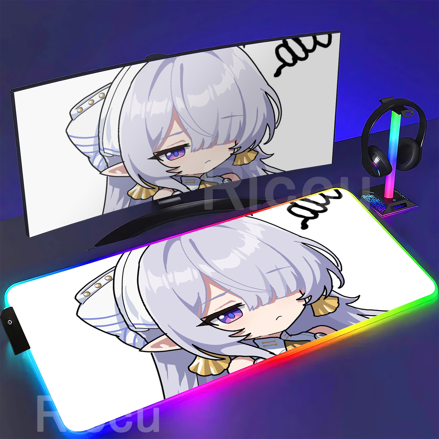 RGB Mouse Pad Velina Airgid Ze - Pc Gaming Zone review and price