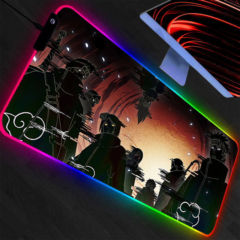 RGB Naruto Mouse Pad Backlight - Rgb Mousepad review and price