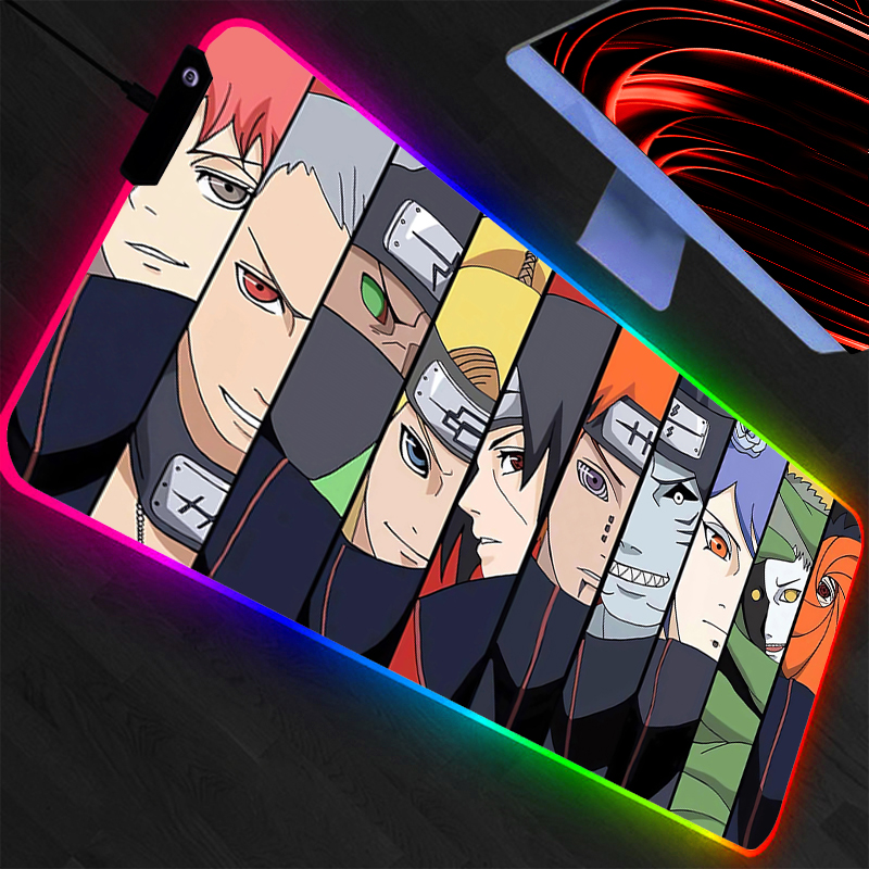 RGB Naruto Mouse Pad Backlight - Rgb Mousepad review and price