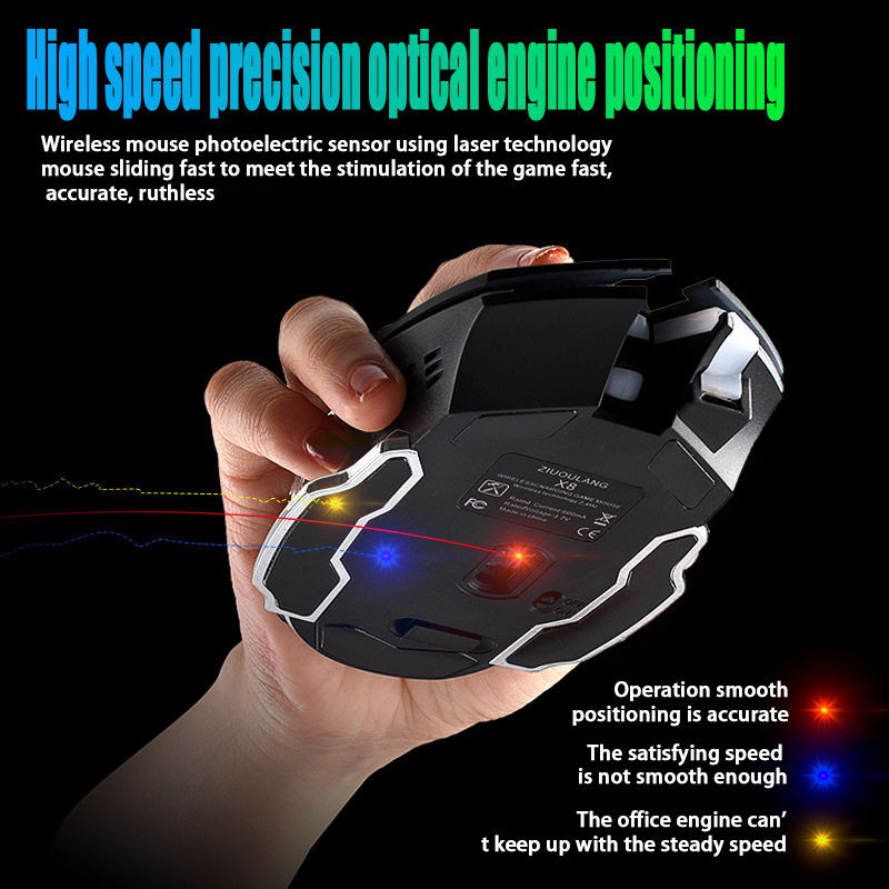 Free Wolf X8 Wireless Mouse Ch - Pc Gaming Gta 6 review and price
