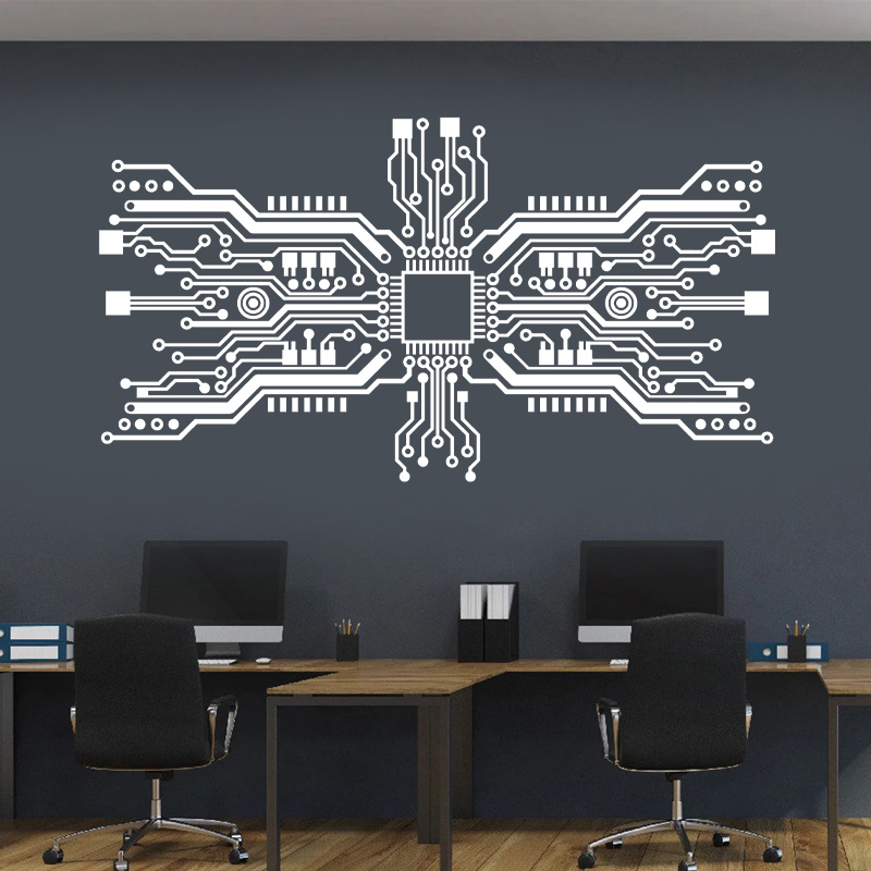 Technology Circuit Board Wall  - Pc Gaming Wallpaper review and price