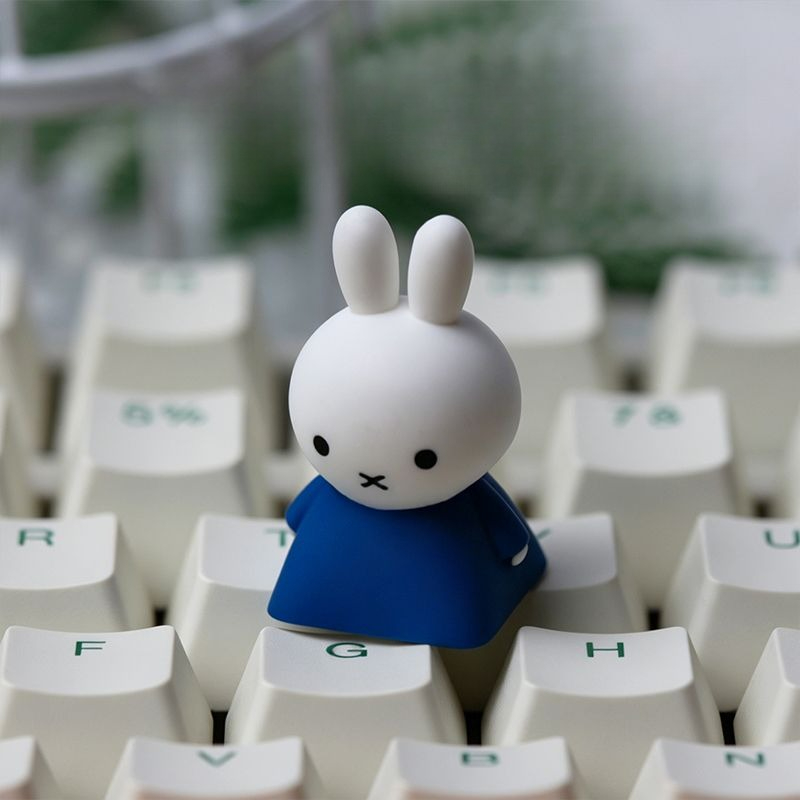 Miffy Keycaps Cute Machinery K - Custom Keycaps review and price