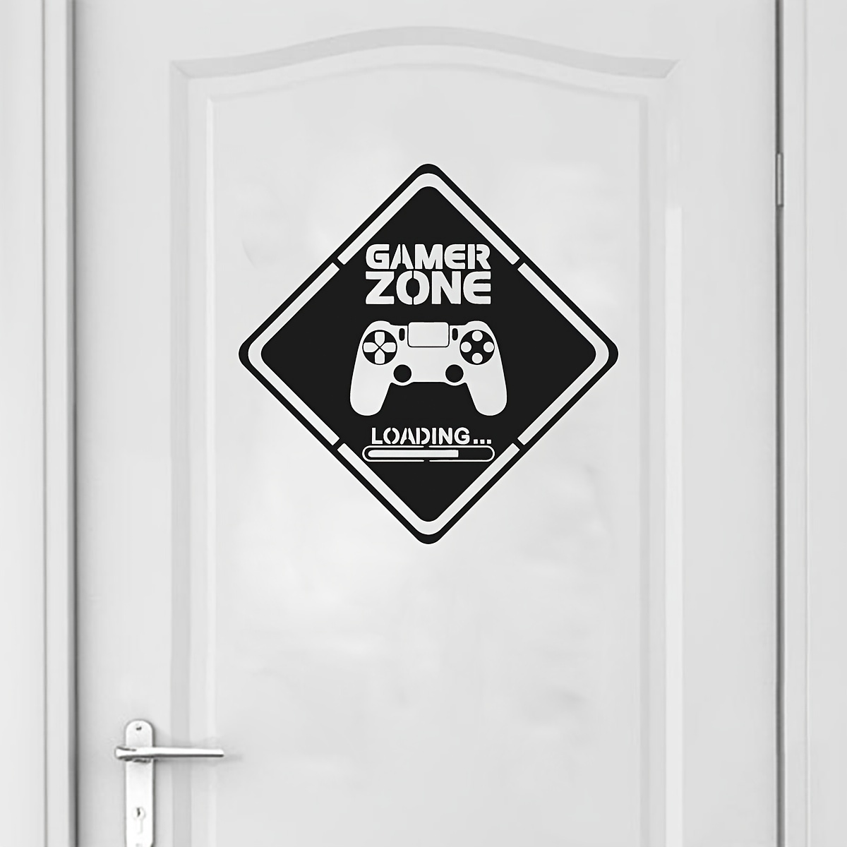 1pc Gamer Zone Door Decal Wall - Pc Gaming Quotes review and price