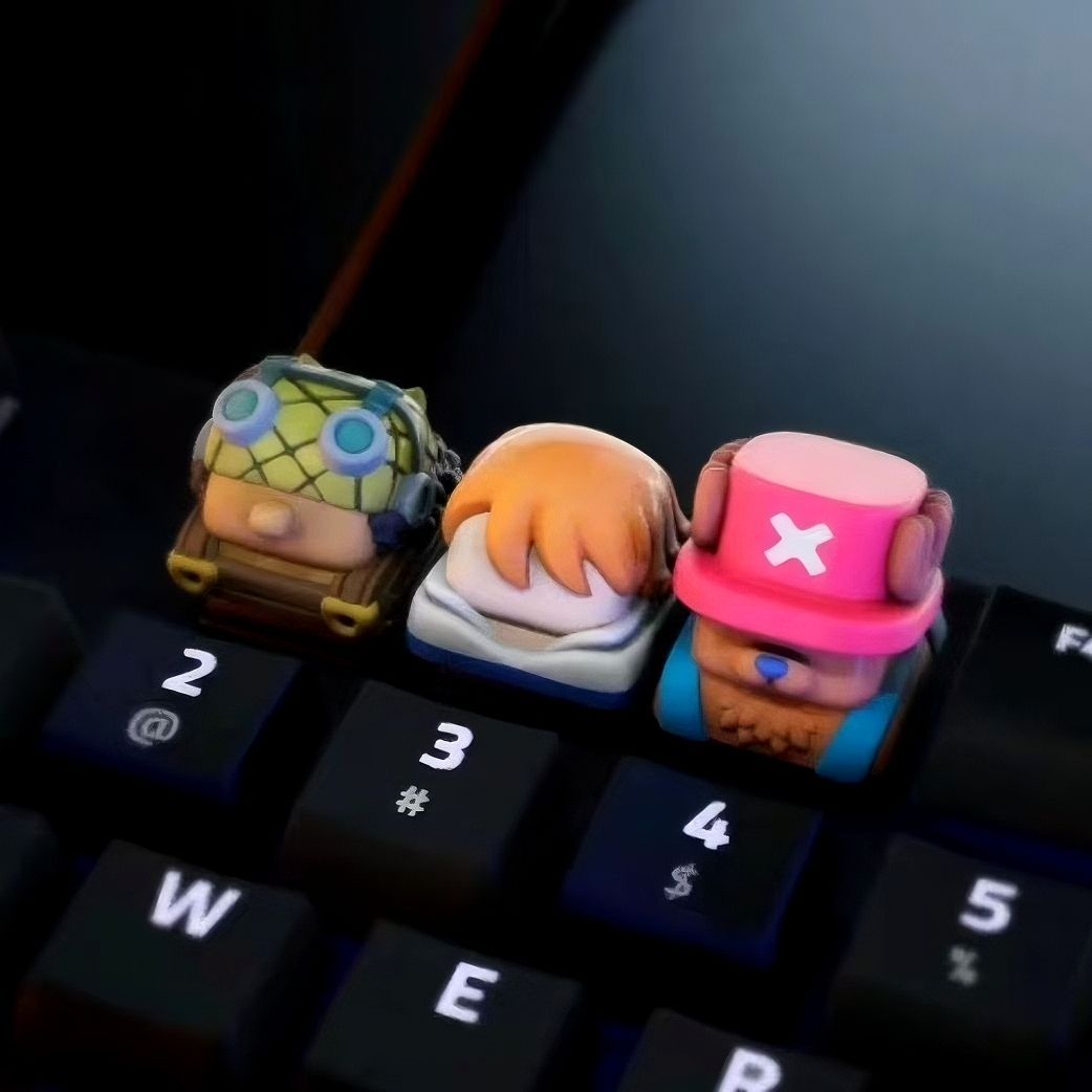 One Piece Chopper Nami anime c - Custom Keycaps review and price