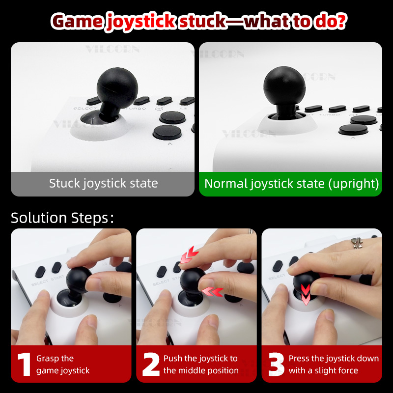Arcade Joystick Wireless Gamin - Joystick Pc Gaming review and price