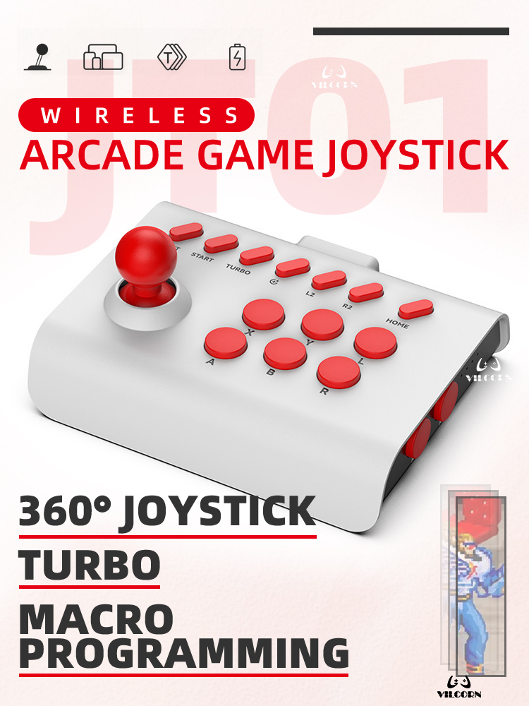 Arcade Joystick Wireless Gamin - Joystick Pc Gaming review and price
