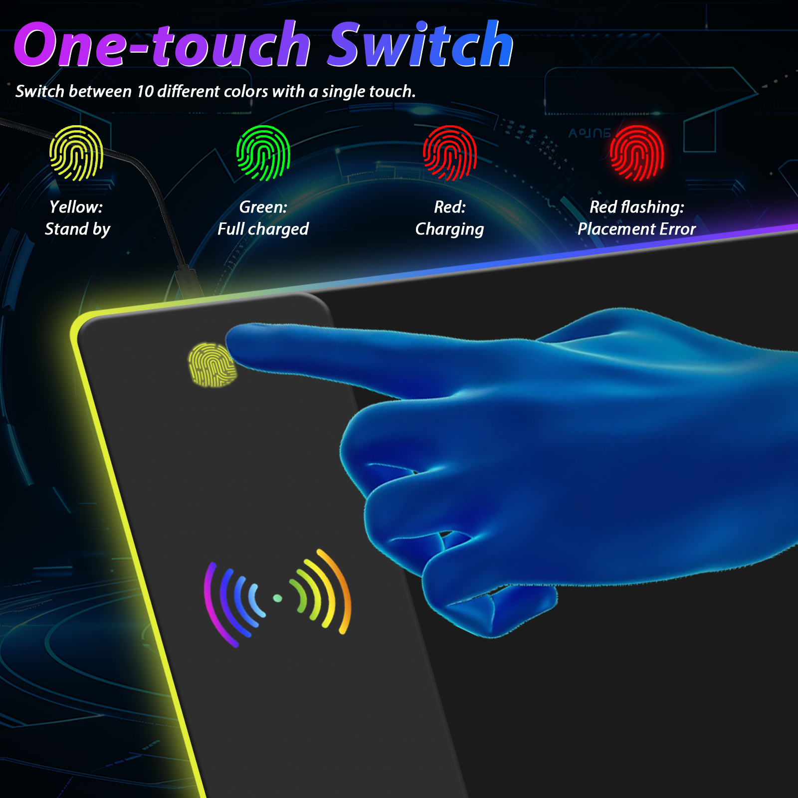 RGB Gaming Mouse Pad with Wire - Rgb Mousepad review and price