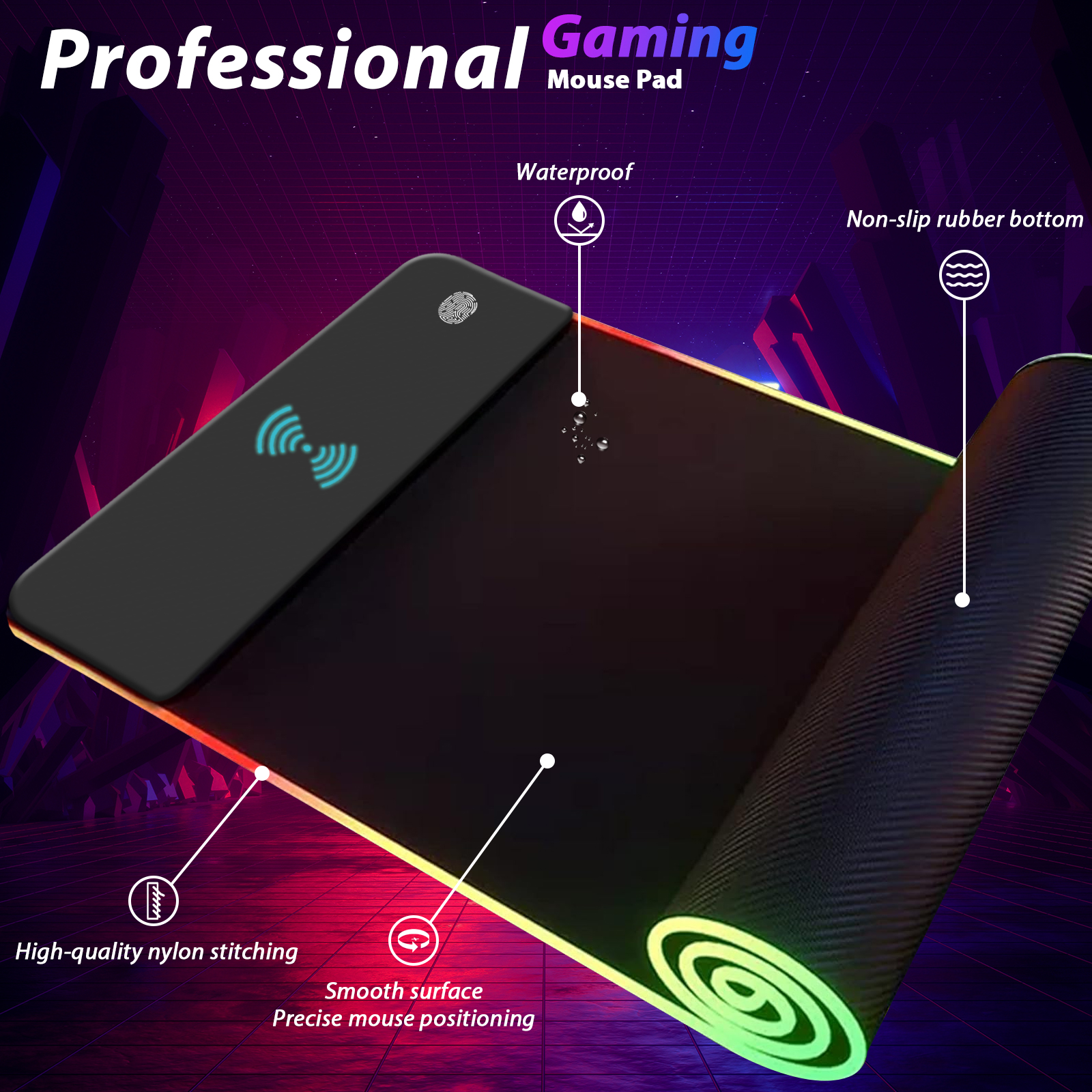 RGB Gaming Mouse Pad with Wire - Rgb Mousepad review and price