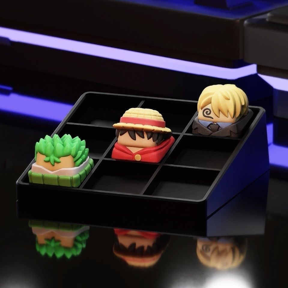 New Kawaii ONE PIECE Luffy Key - Custom Keycaps review and price