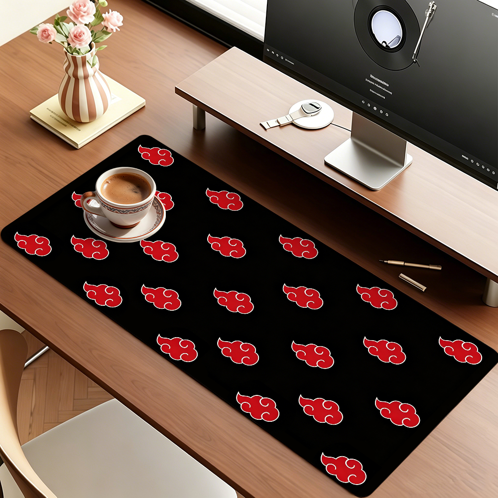 A-Akatsuki Red Cloud Mouse Pad - Pc Gaming Naruto review and price