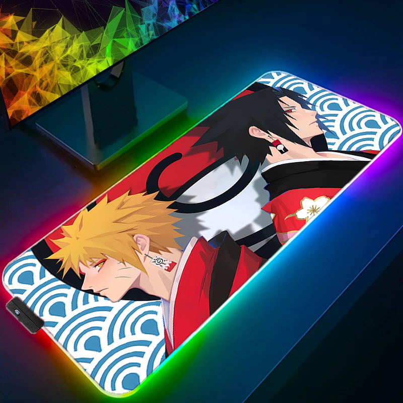 LED Mouse Pad durable anime Ga - Pc Gaming Naruto review and price