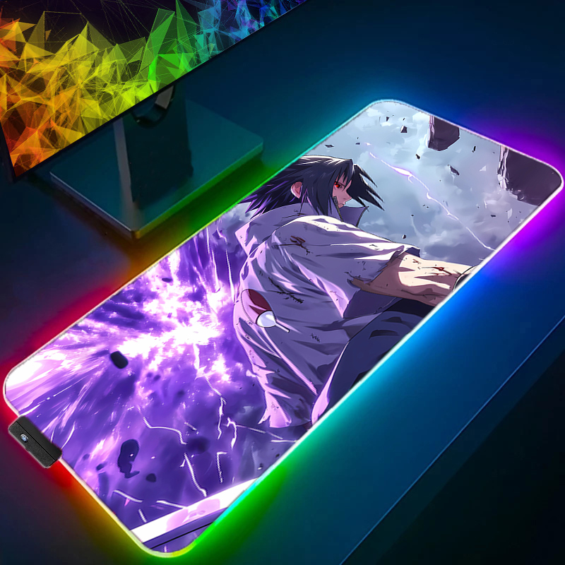 LED Mouse Pad durable anime Ga - Pc Gaming Naruto review and price